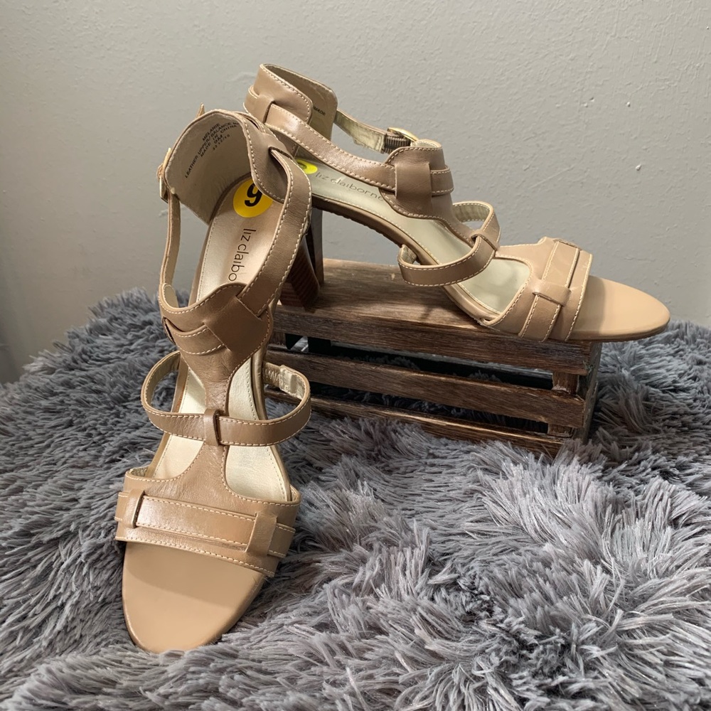 Liz Claiborne strappy sandals